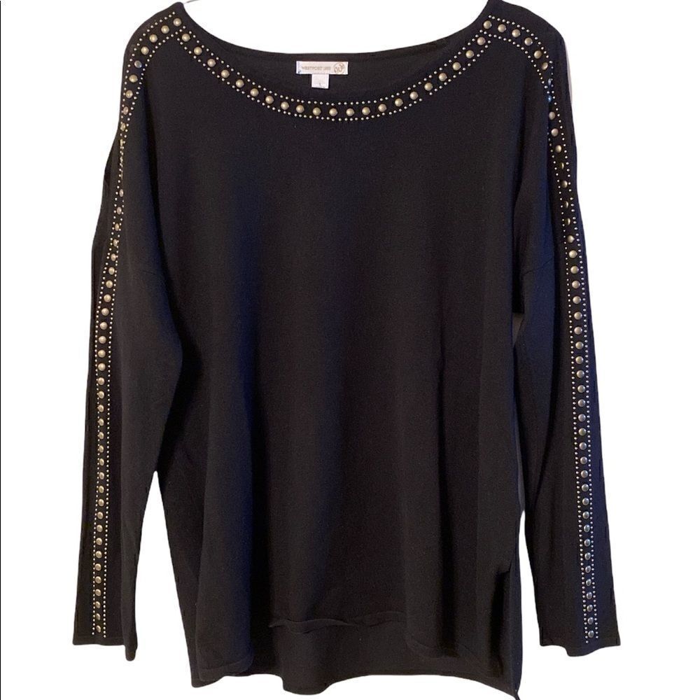 Westport 1962 Womans Open Shoulder Sweater